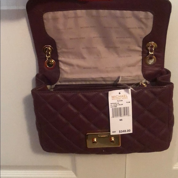 Michael Kors chain leather shoulder bag - Picture 2 of 3